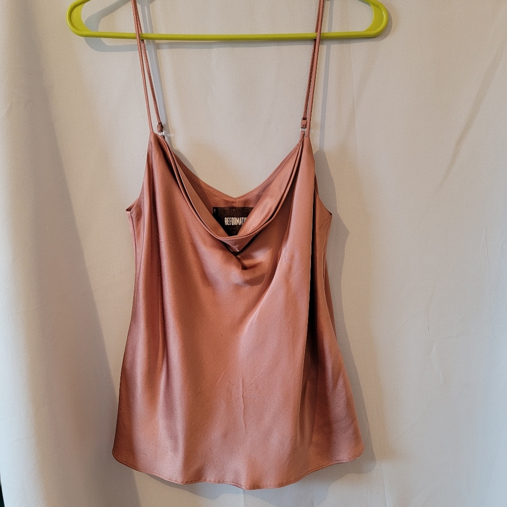 Reformation Silk Top